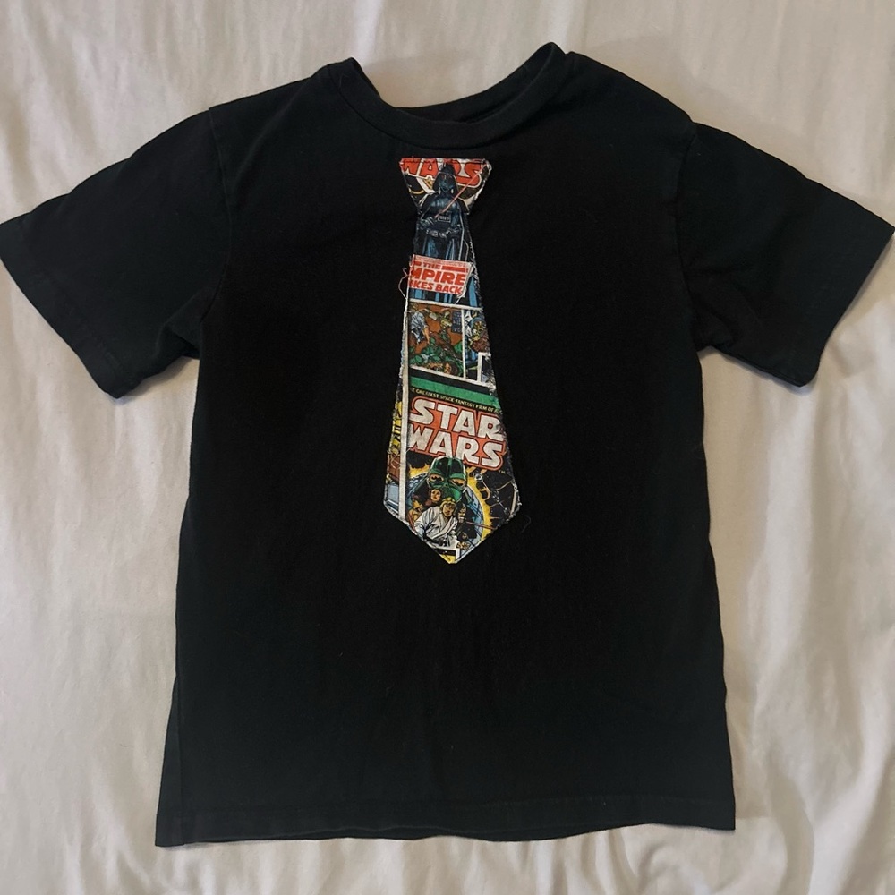 Boys Starwars Tie T-Shirt